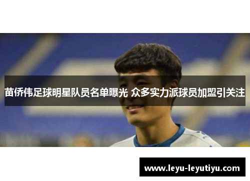 苗侨伟足球明星队员名单曝光 众多实力派球员加盟引关注